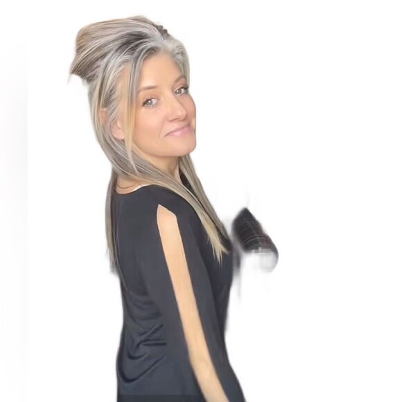 REVOLVE Bailey 44 Musical Montage Black Split Sleeve Faux Leather Dress (XS) - Picture 8 of 16